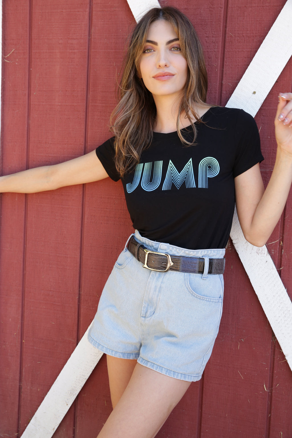 *NEW Jump Retro Crew Neck Modal Tee