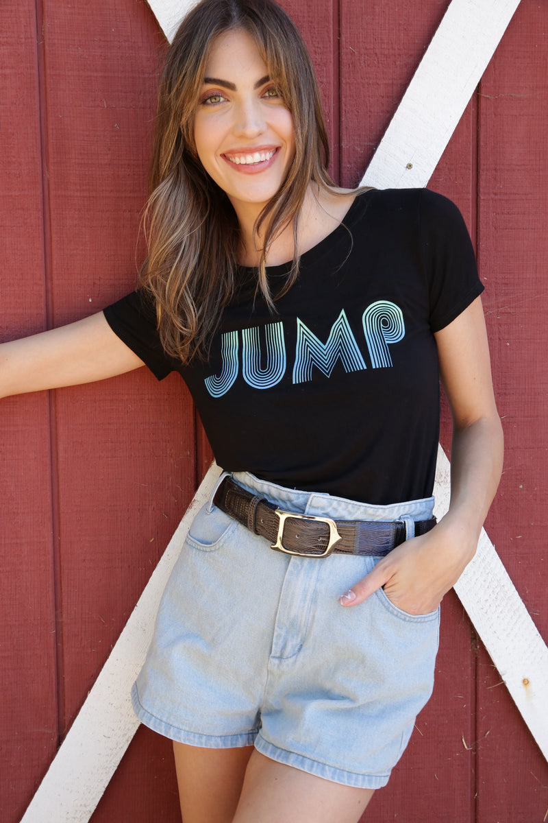 *NEW Jump Retro Crew Neck Modal Tee