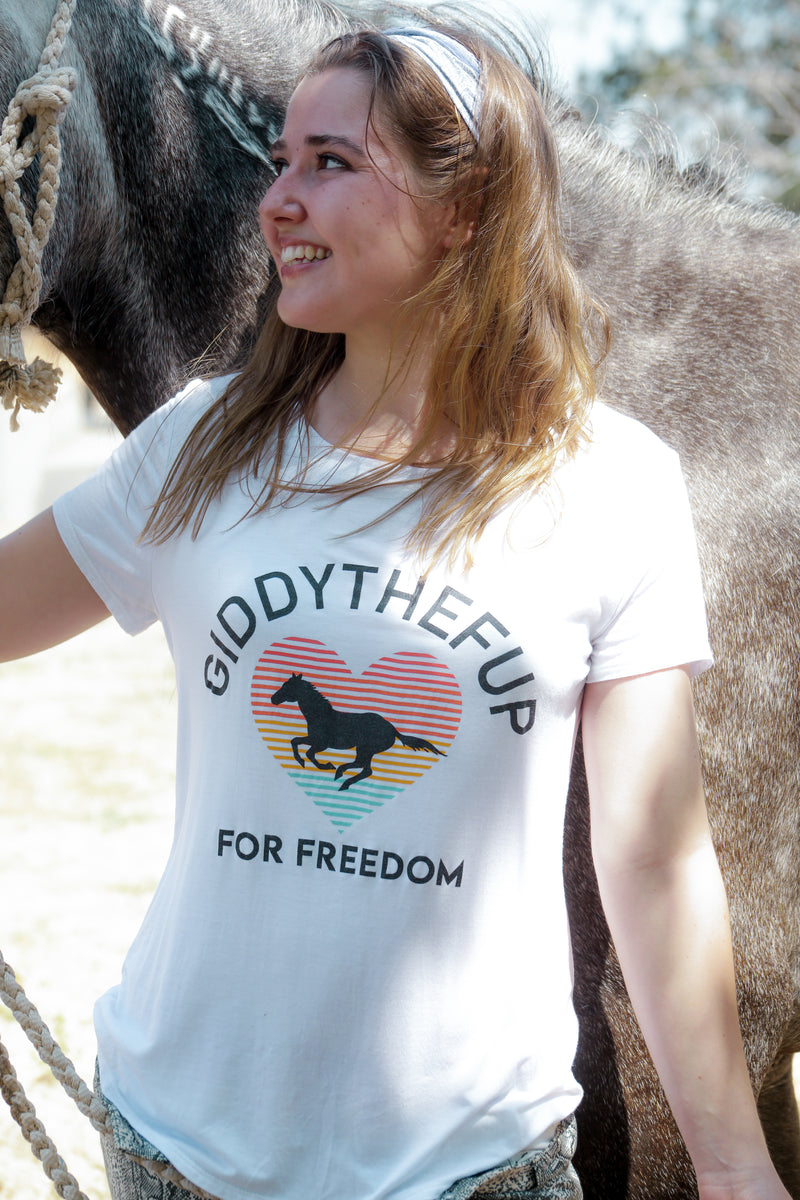 *Limited Edition Giddythefup For Freedom Crew Neck Tee