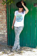 *NEW Horse Girl State of Mind V-Neck Modal Tee