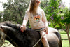 *NEW J'Adore Mon Cheval~ Beachy Sweatshirt