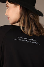 *NEW Bad Horse LE Kimerlee Curyl Collab Sweatshirt Black