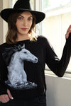 *NEW Bad Horse LE Kimerlee Curyl Collab Sweatshirt Black