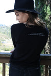 *NEW Bad Horse LE Kimerlee Curyl Collab Sweatshirt Black