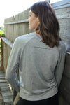 *NEW Bad Horse LE Kimerlee Curyl Collab Sweatshirt Grey