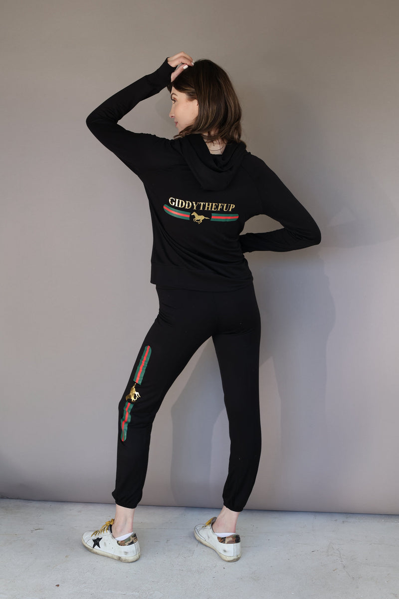 *NEW Bad Horse: giddythefup. Couture Sweatpants