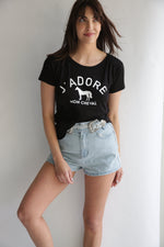 *NEW J'Adore Mon Cheval Crew Neck Modal Tee