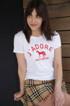 *NEW J'Adore Mon Cheval Crew Neck Modal Tee
