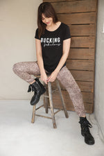 *NEW Bucking Fabulous. Crew Neck Modal Tee