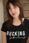 *NEW Bucking Fabulous. Crew Neck Modal Tee