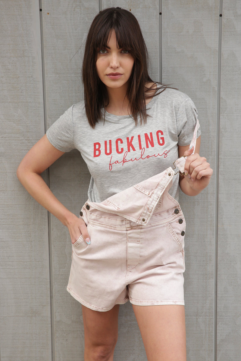 *NEW Bucking Fabulous. Crew Neck Modal Tee