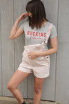 *NEW Bucking Fabulous. Crew Neck Modal Tee