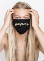 SALE! giddythefup. ~ Cotton Face Mask