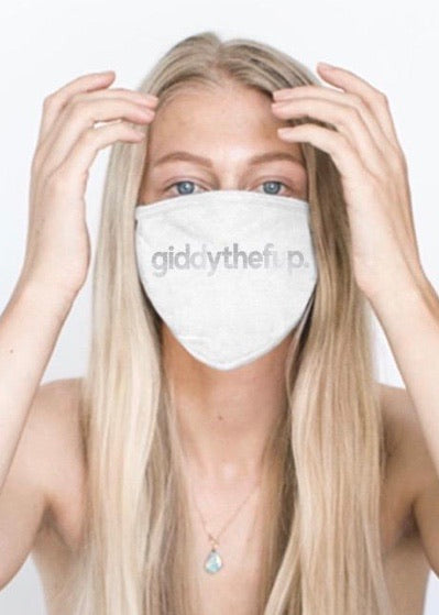 SALE! giddythefup. ~ Cotton Face Mask