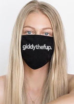 SALE! giddythefup. ~ Cotton Face Mask