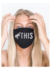 SALE! Buck This ~ Cotton Face Mask