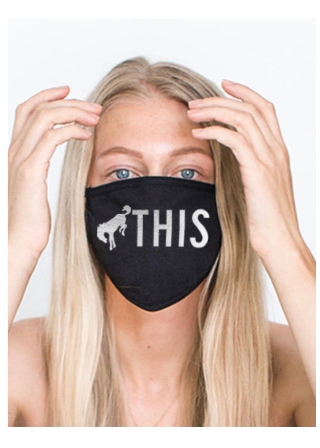 SALE! Buck This ~ Cotton Face Mask