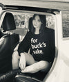 SALE! for buck's sake ~ Long Sleeve Slub Tee
