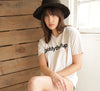 giddythefup. ~ Vintage Tee Tea/Black